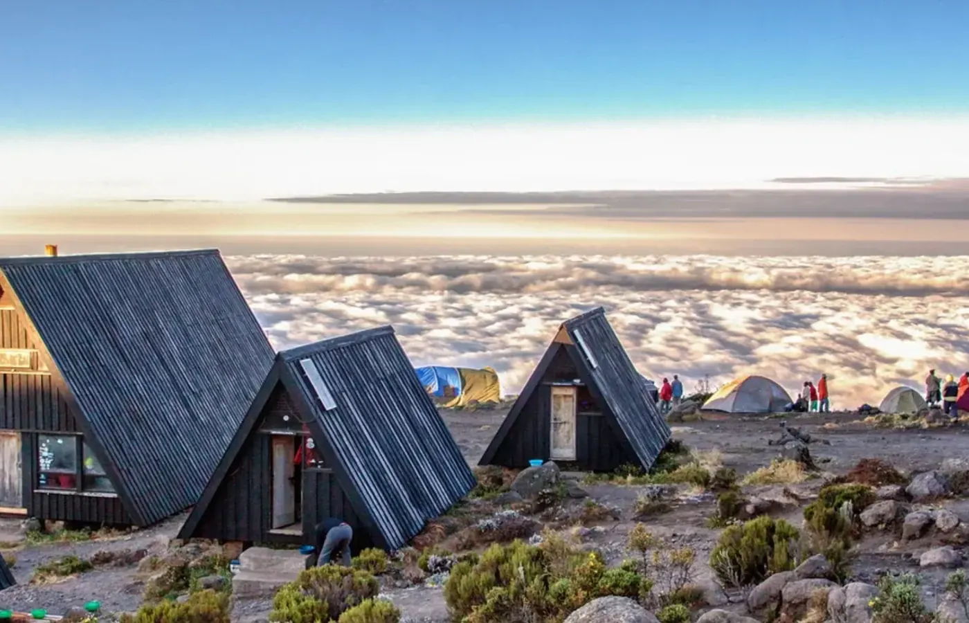 6-Day Complete Midrange Lodge Kilimanjaro Marangu Route Climb From Entebbe image 1